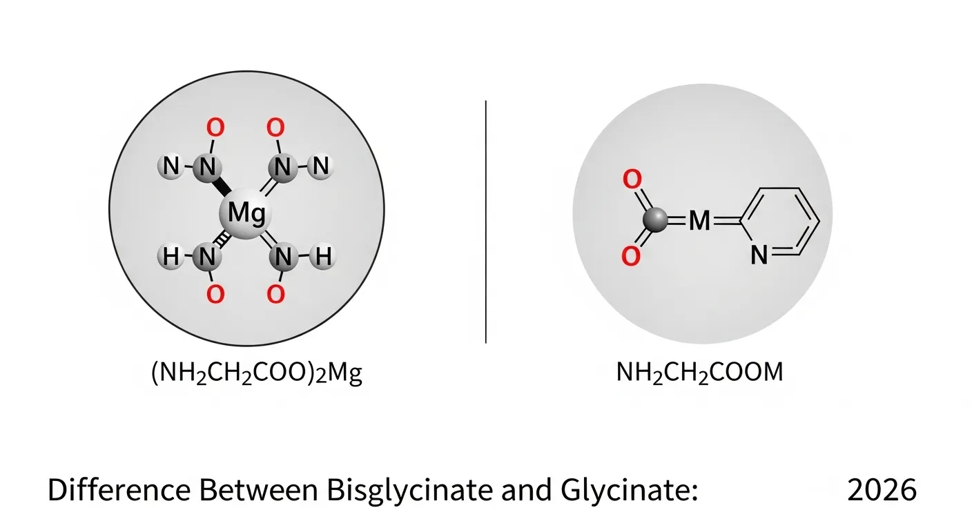 difference between bisglycinate and glycinate
