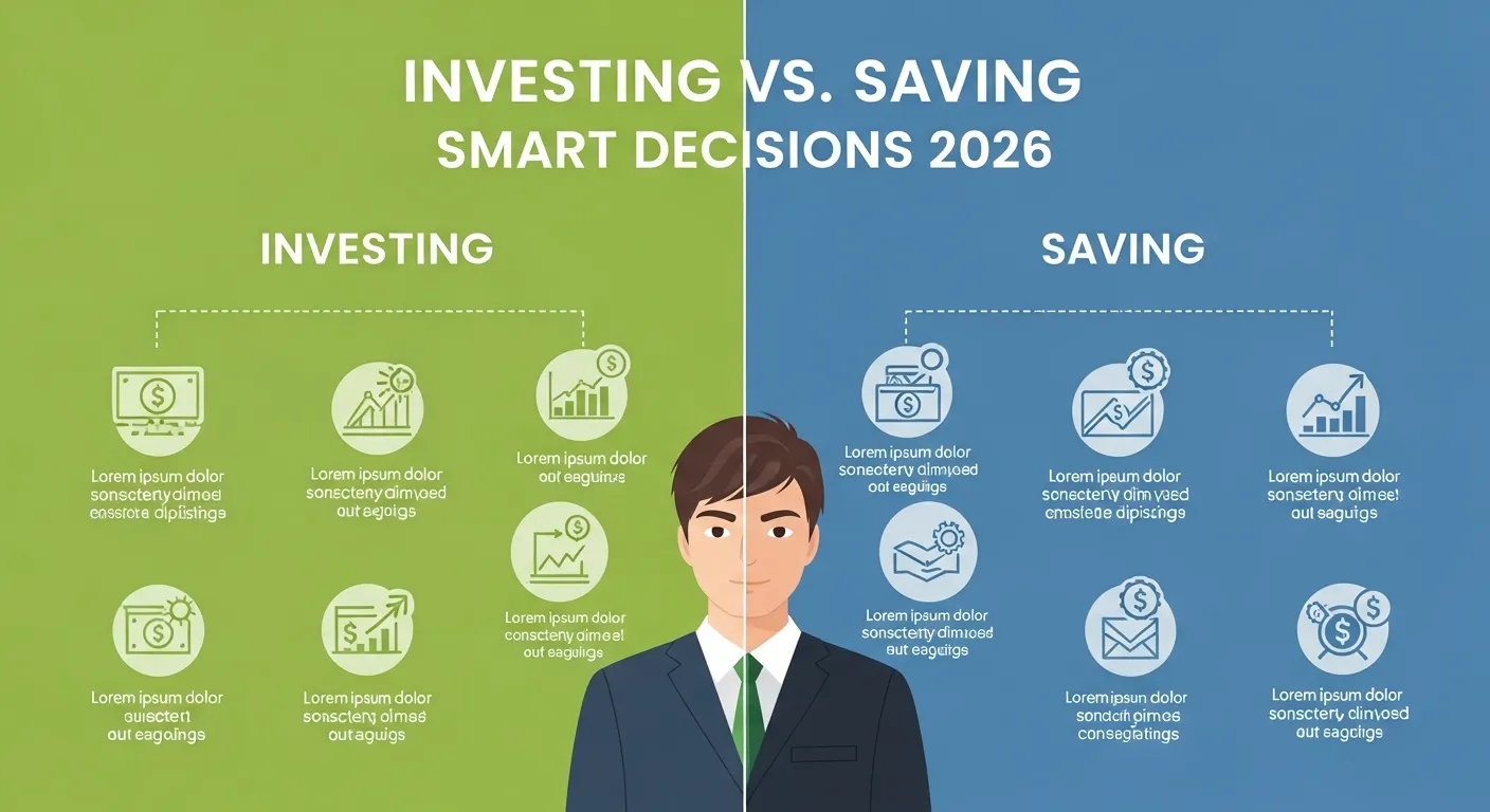 difference between investing and saving