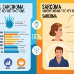 difference between sarcoma and carcinoma