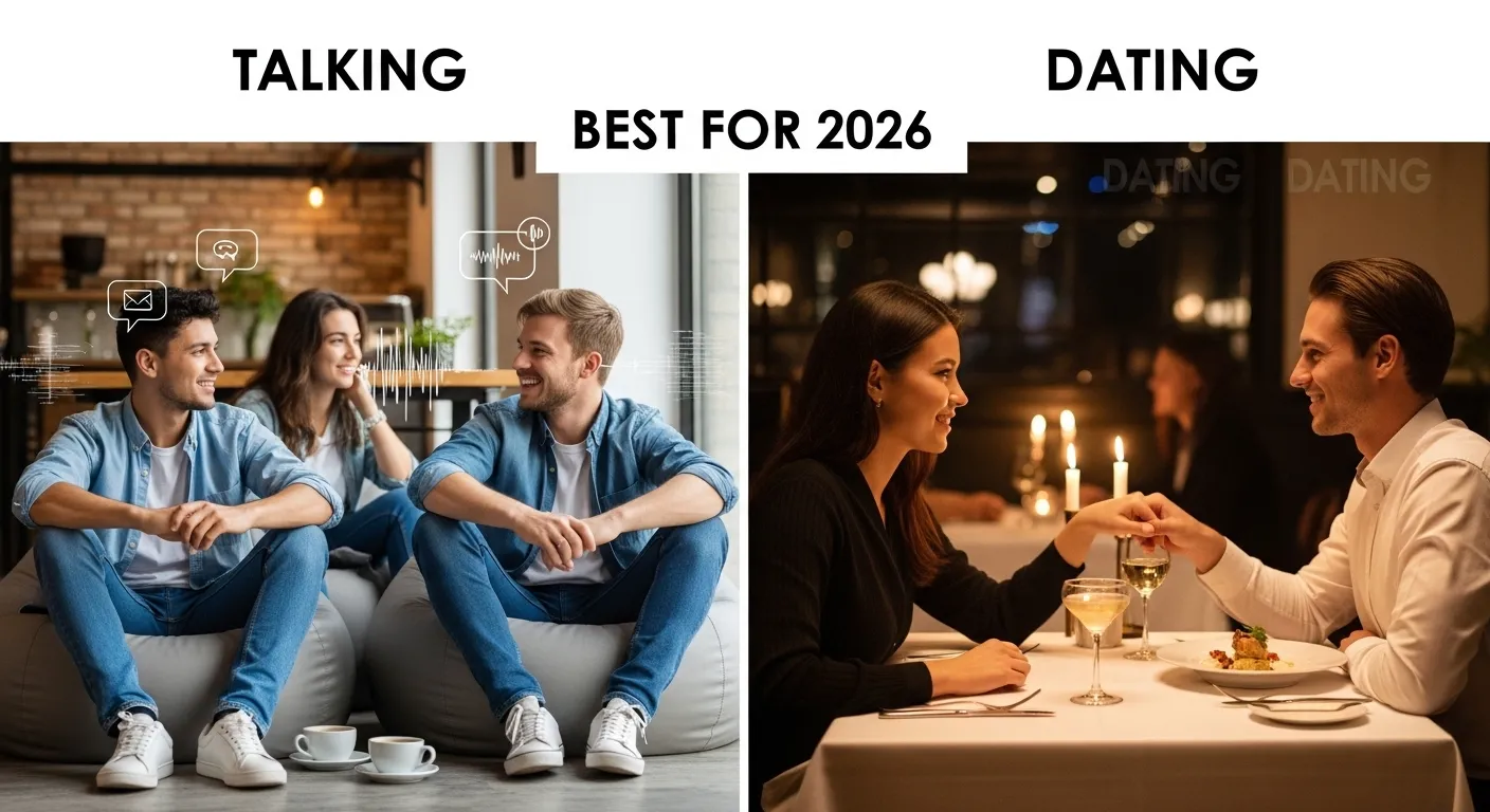 difference between talking and dating
