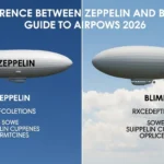 difference between zeppelin and blimp
