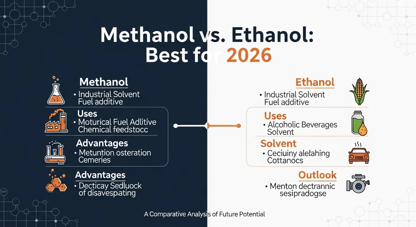 difference between methanol and ethanol