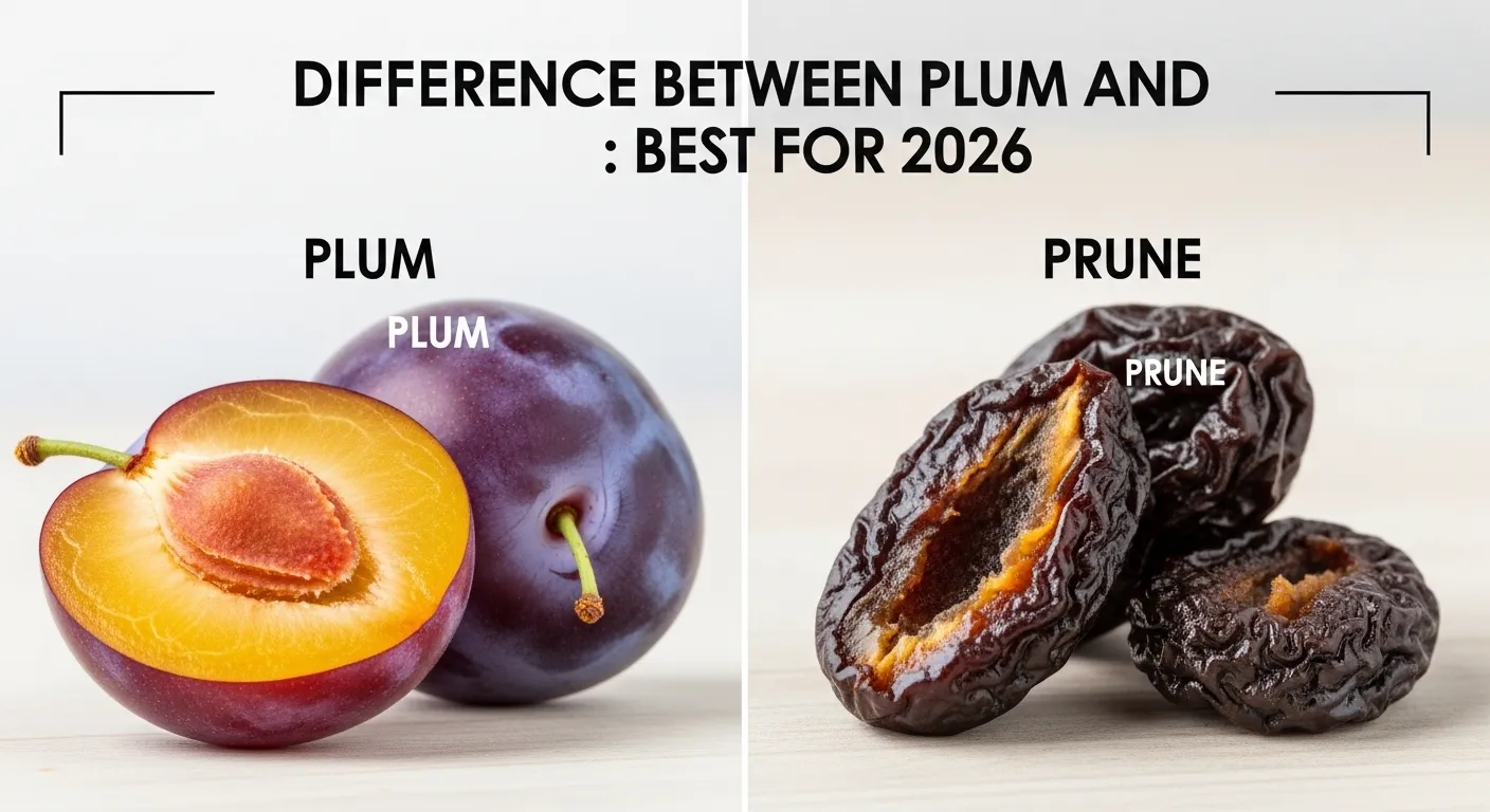 difference between plum and prune