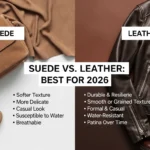 difference between suede and leather