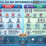 difference between CCU and ICU