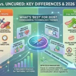 difference between cured and uncured