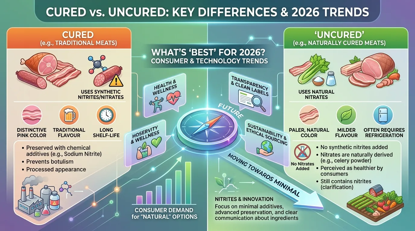 difference between cured and uncured