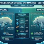 difference between dugong and manatee