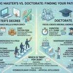 difference between master’s and doctorate