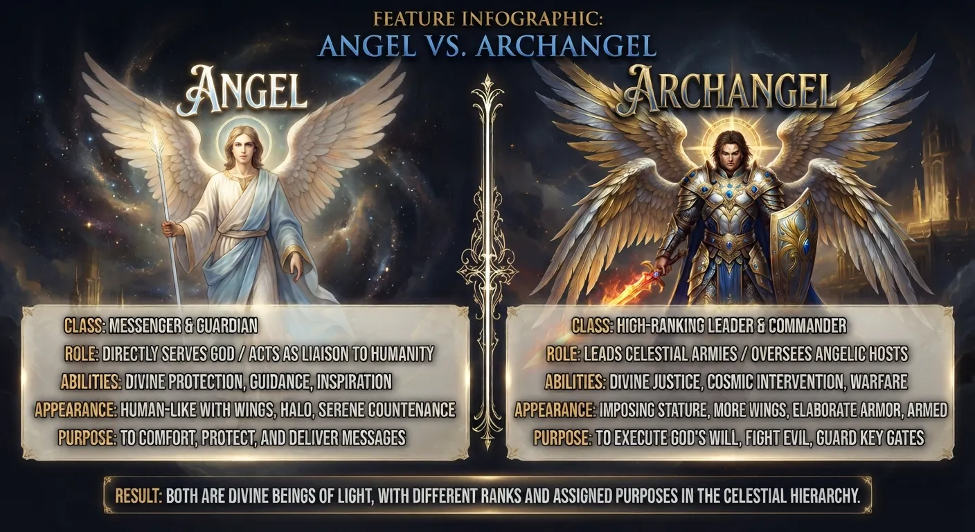 Angel vs Archange