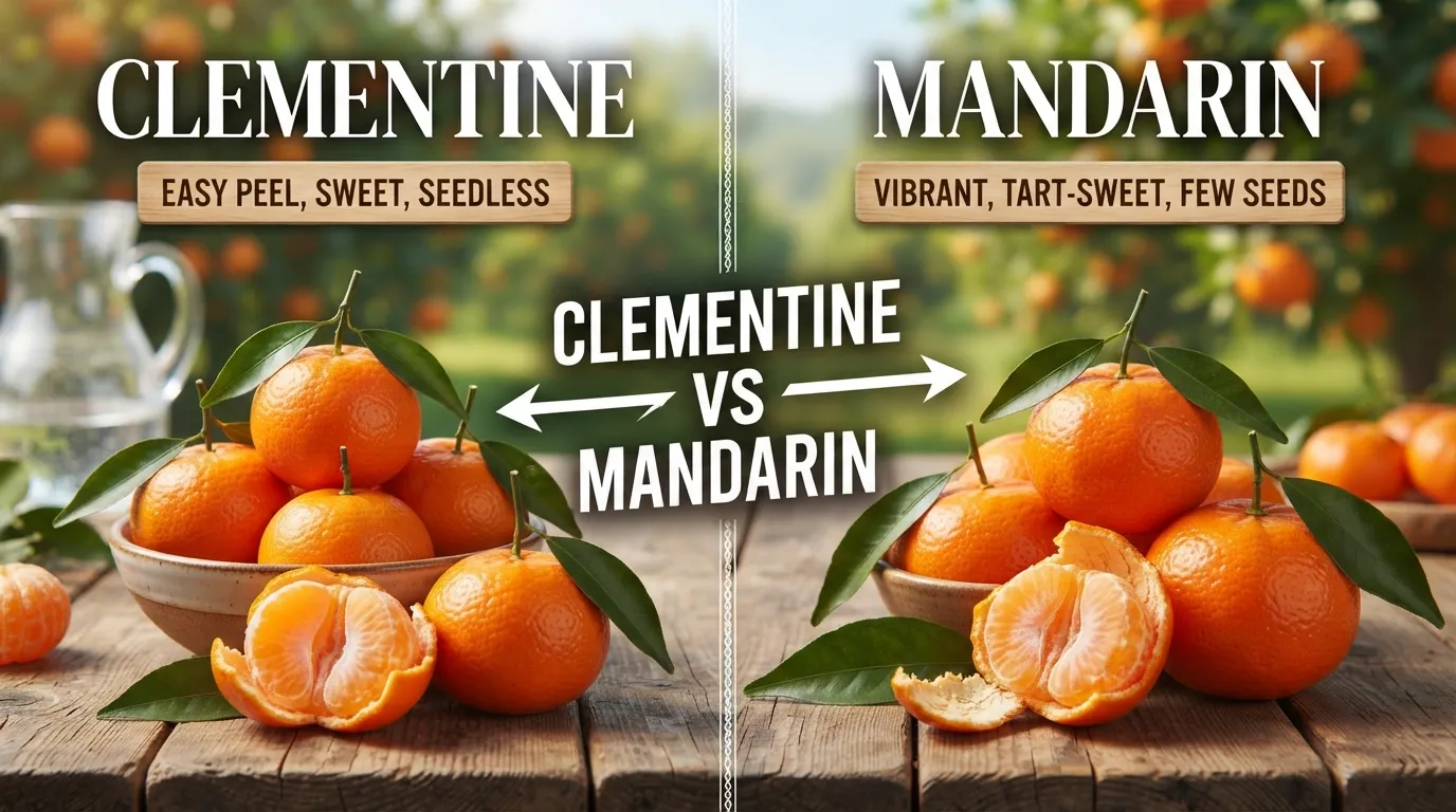 Clementine vs Mandarin
