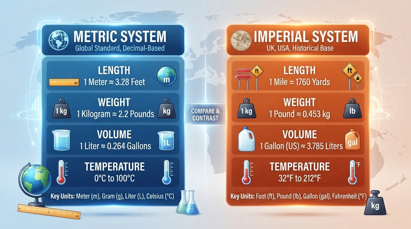 Metric vs Imperial