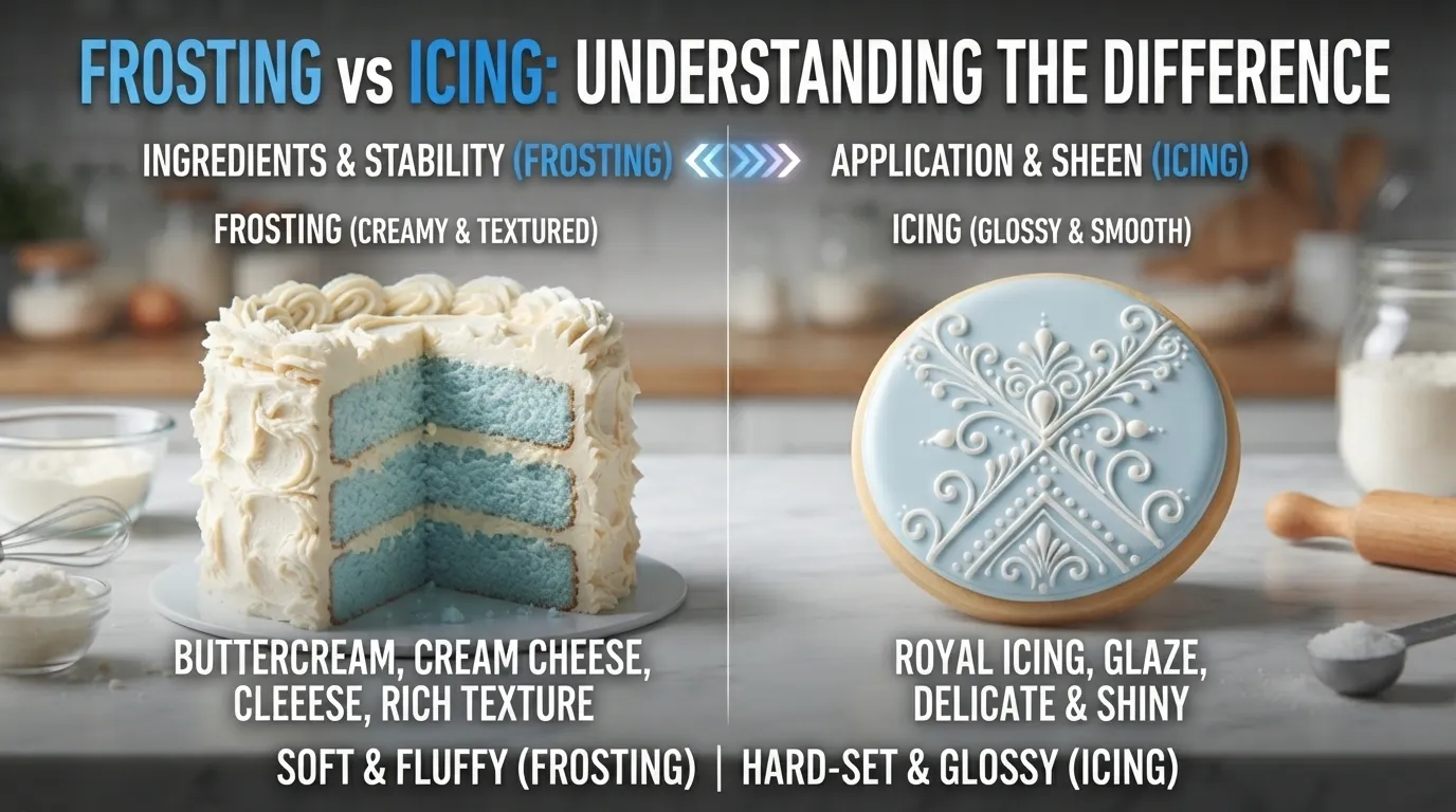 Frosting vs Icing