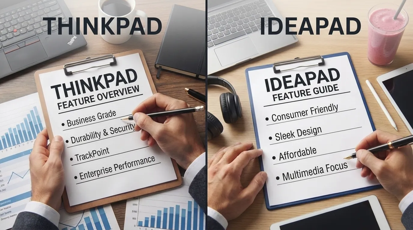 ThinkPad and IdeaPad