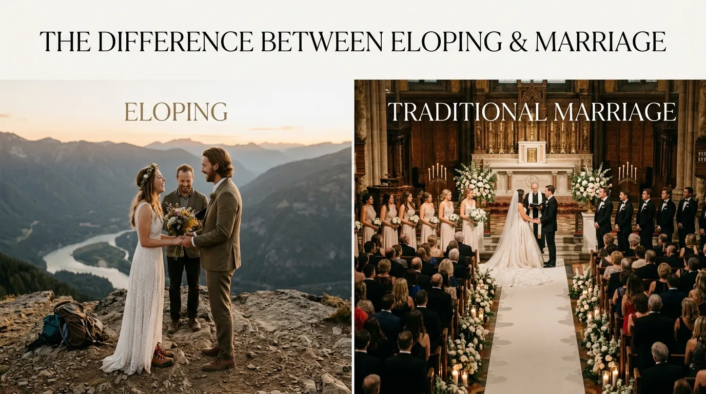 Difference Between Eloping and Marriage