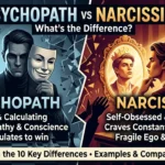 difference between psychopath and narcissist